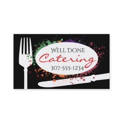 Silverware splash chef catering