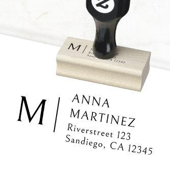 Simpel, Monogram  Stamp