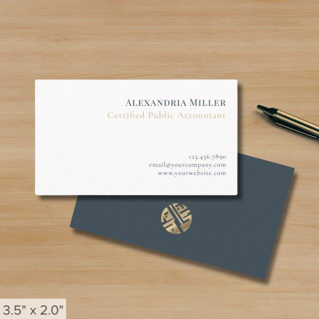 Simple Accountant CPA Custom Logo
