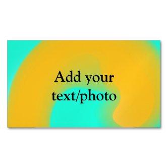 Simple acrylic pour marble add your text name cust  magnet