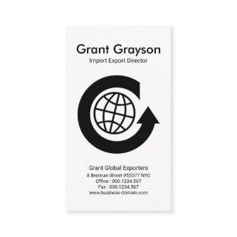 Simple Alphabet-G Global Circle Import Export