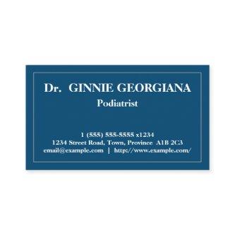 Simple and Classy Podiatrist