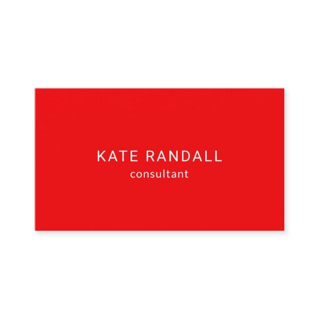 Simple Apple Red Social Media Networking