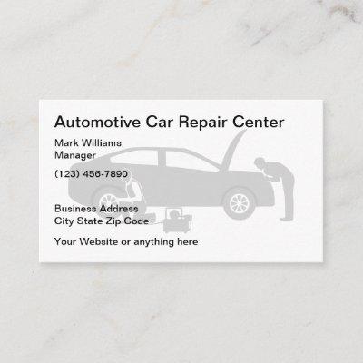 Simple Automotive Car Repair Service