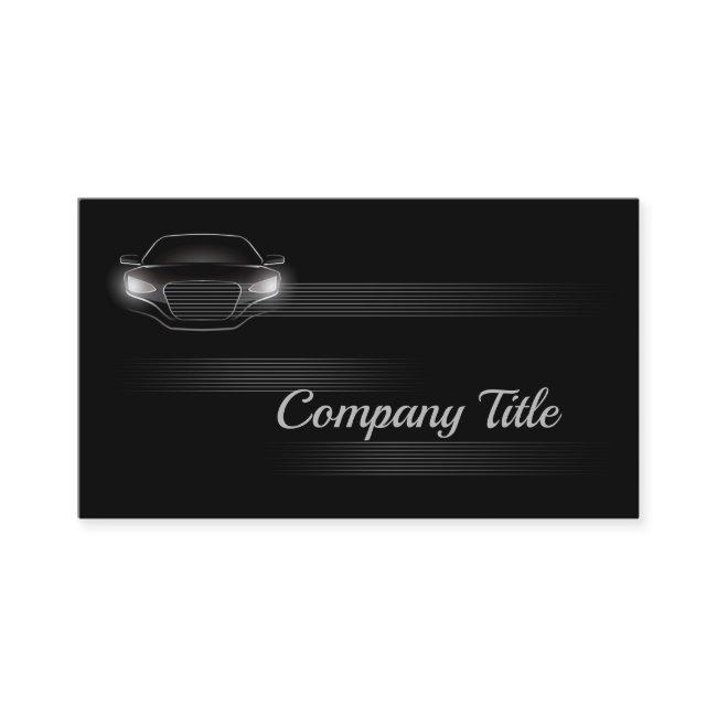 Simple Black Luxury Car Company