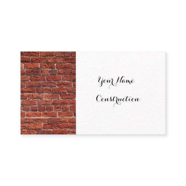 Simple brick construction company