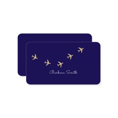 Simple  for a Travel Agent BLUE