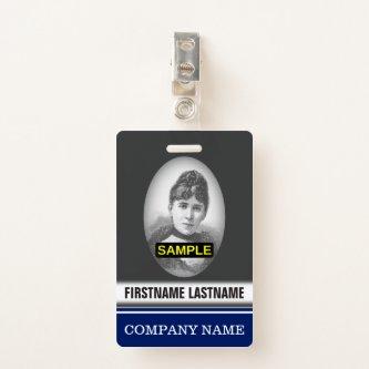 Simple Business Employee Photo Badge