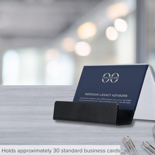 Simple Business Logo Desk Holder