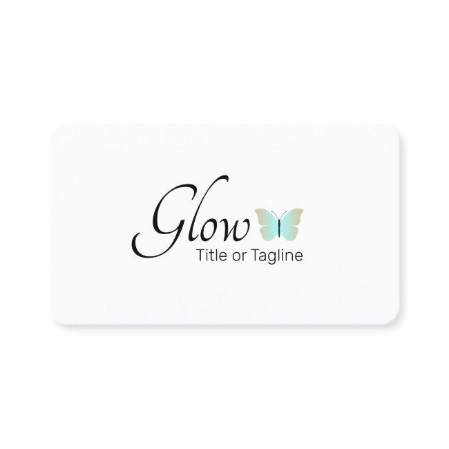 Simple Butterfly Esthetician Beauty Spa Logo