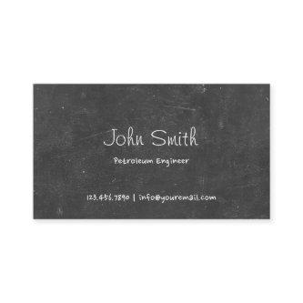 Simple Chalkboard Petroleum Engineer