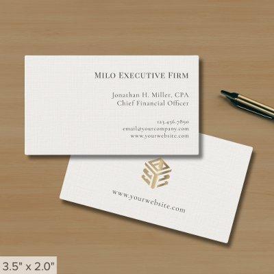 Simple Classic Professional Linen