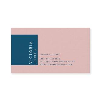 SIMPLE COLOR modern minimal pink navy blue