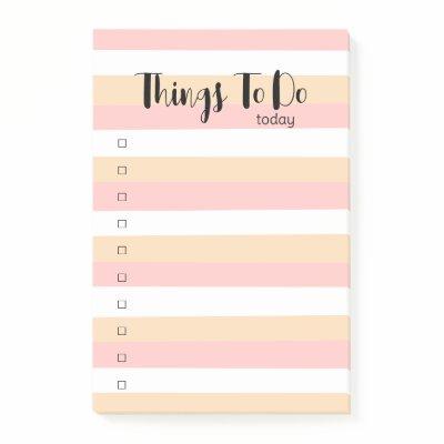 Simple Colorful To Do List Post-it Notes