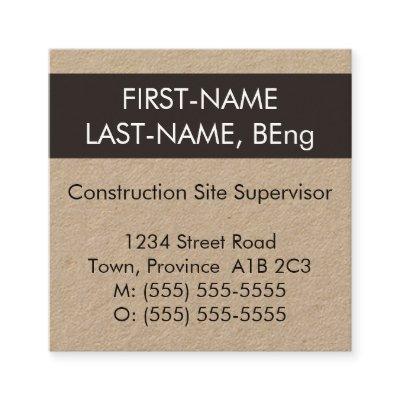 Simple Construction Site Supervisor