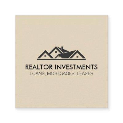 Simple Corporate Real Estate Agent Square