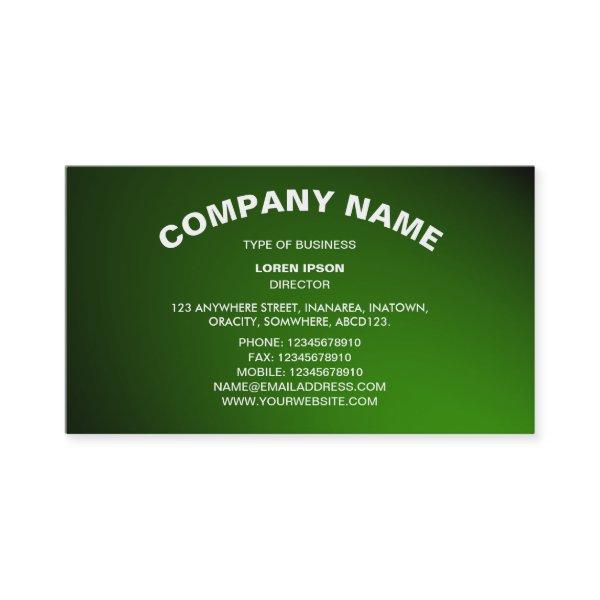 Simple Curved Text 06 - Green