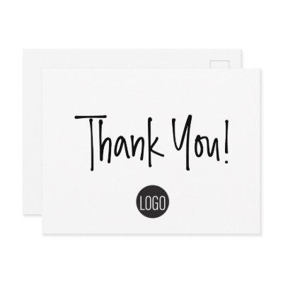 Simple Customer Appreciation Business template Postcard