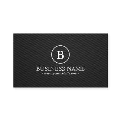 Simple Dark Monogram Web Design
