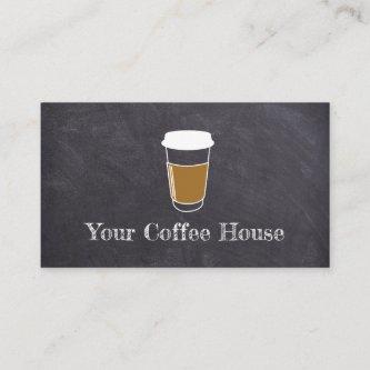 Simple design Free reward Coffee loyalty card