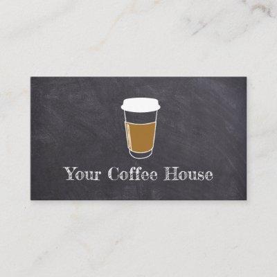 Simple design Free reward Coffee loyalty card