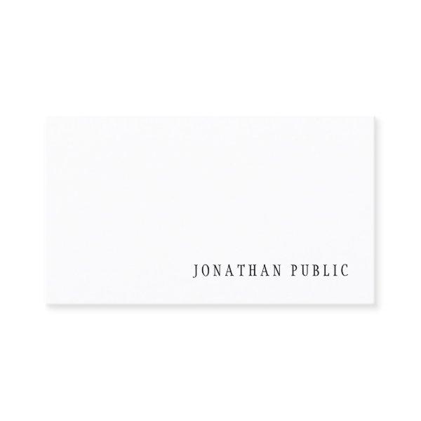 Simple Design Modern Template Professional Elegant