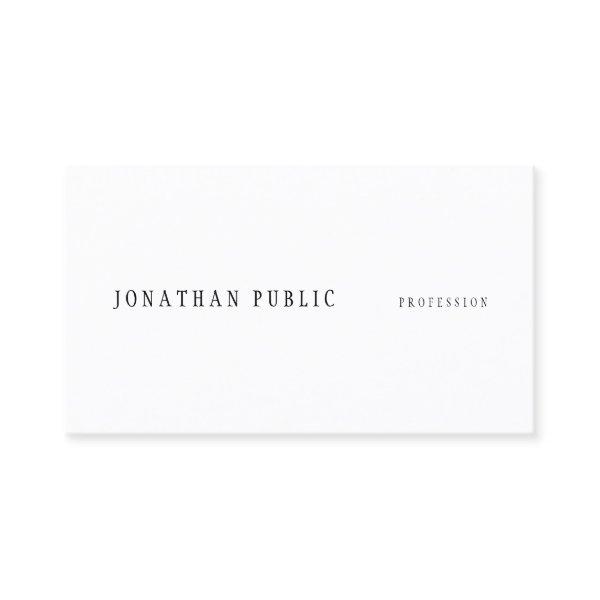 Simple Design Professional Modern Template Elegant