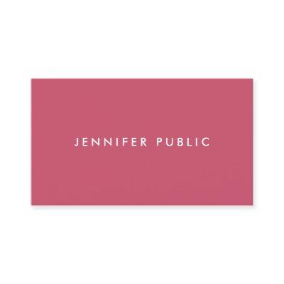 Simple Design Template Trend Colors Professional