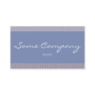 Simple Dots And Stripes Collection (Blue)