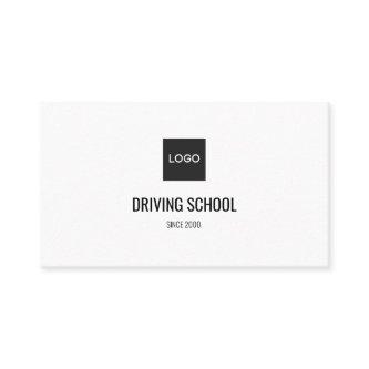 Simple Driving School w/ Logo & Social Media