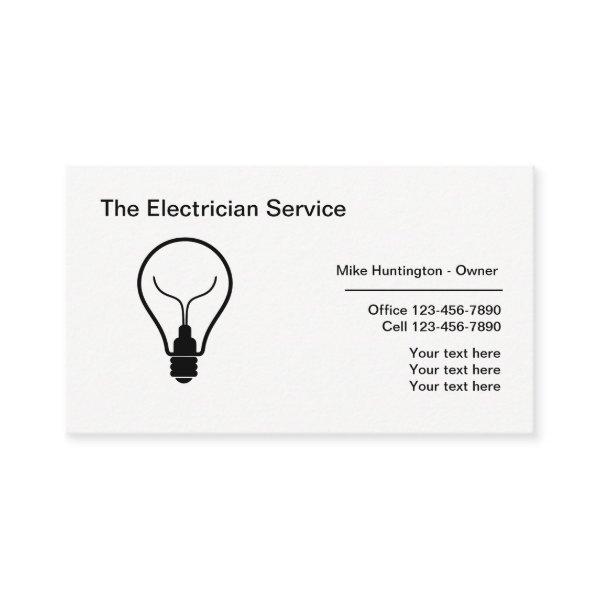Simple Electrician Design