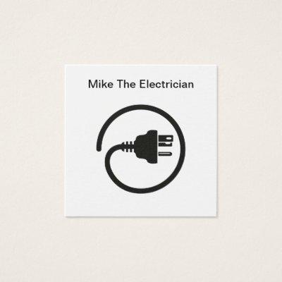 Simple Electrician Logo Template