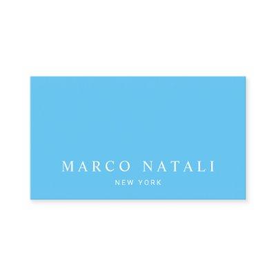 Simple Elegant Blue Professional
