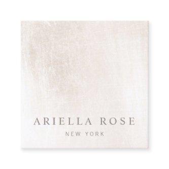 Simple Elegant Brushed White Marble Professional S Square