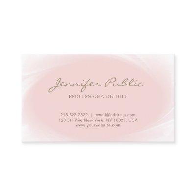 Simple Elegant Design Blush Pink Rose Gold Trendy