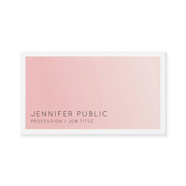 Simple Elegant Design Trendy Blush Pink Luxury