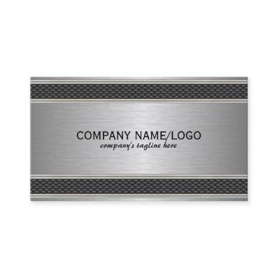 Simple Elegant Faux Brushed Aluminum