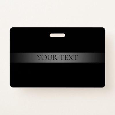 Simple Elegant Gradient Stripe Editable Color Badge