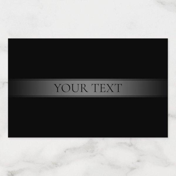 Simple Elegant Gradient Stripe Editable Color Envelope Liner