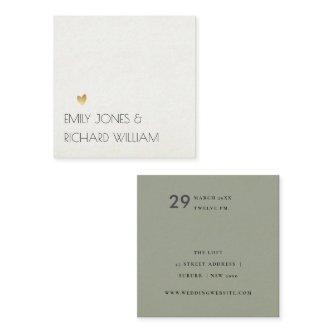 SIMPLE ELEGANT GREY WHITE WEDDING WEBSITE SQUARE