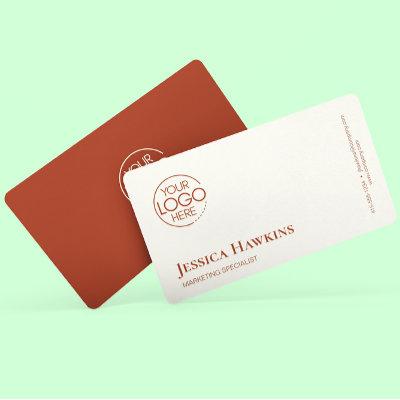 Simple Elegant Modern Logo Terracotta Professional