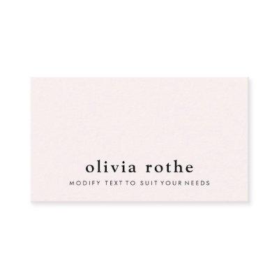 Simple Elegant Modern Pink
