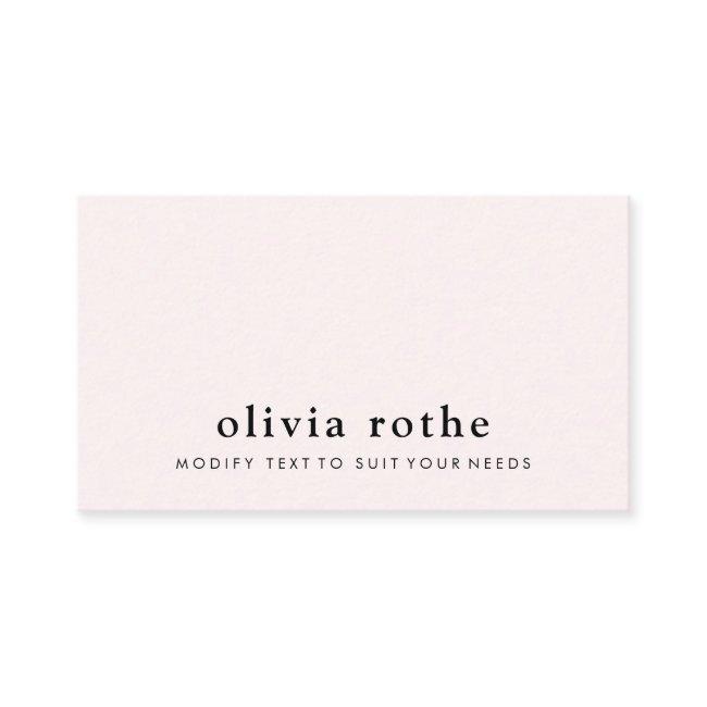 Simple Elegant Modern Pink