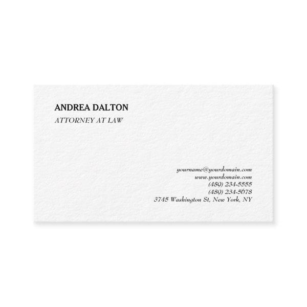 Simple Elegant Plain Professional Minimalist