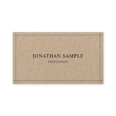 Simple Elegant Professional Modern Plain Luxury