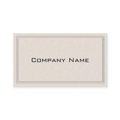 Simple Embossed Floral Border