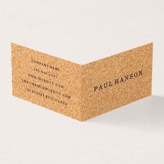 Simple Faux Cork