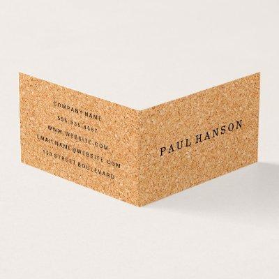 Simple Faux Cork