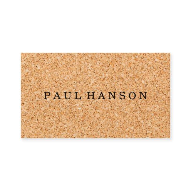 Simple Faux Cork Print