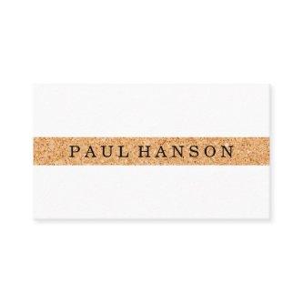 Simple Faux Cork Print